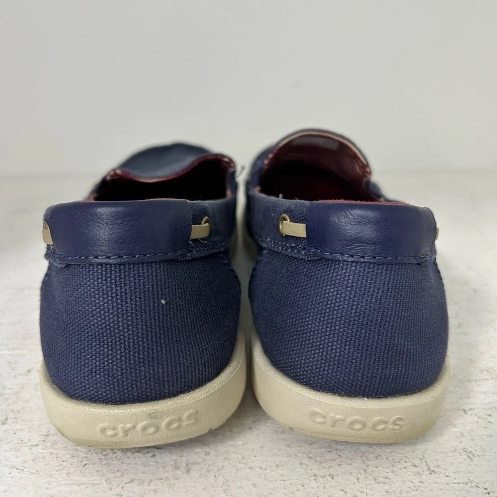 CROCS Women’s Blue Slip-On Loafers